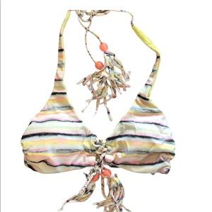 Victoria’s Secret Striped Bikini Top